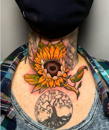 Gabe Motta - Sunflower Neck Piece